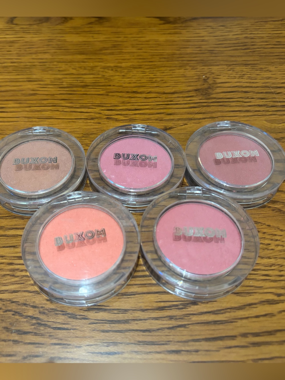 FIVE BUXOM Wanderlust Powder BLUSH: Havana Mykonos Seychelles Ibiza & Dolly